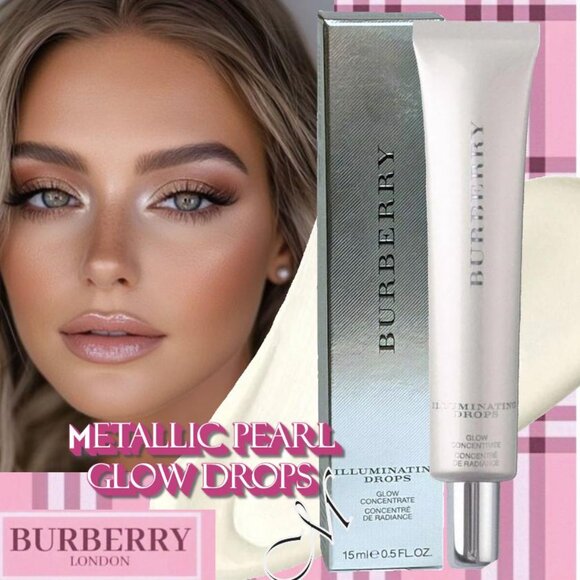 Burberry Illuminating Drops Glow Concentrate Metallic Pearl No 01 15ml NIB - Picture 1 of 8